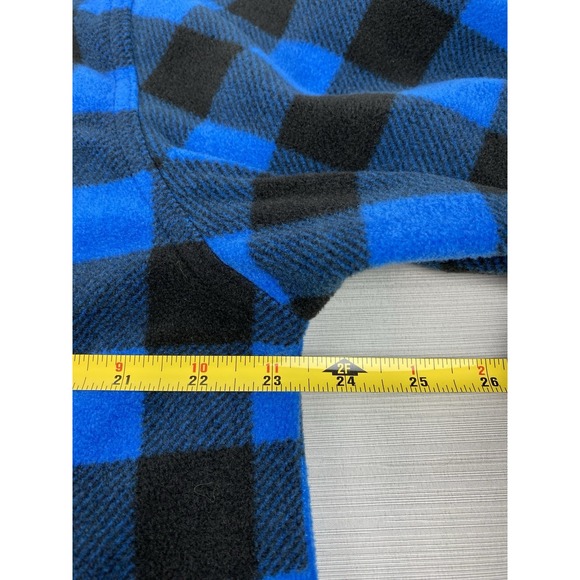 Legendary Whitetails Men's Navigator Fleece Button Up Long Sleeve Plaid Large‎ - Picture 9 of 11